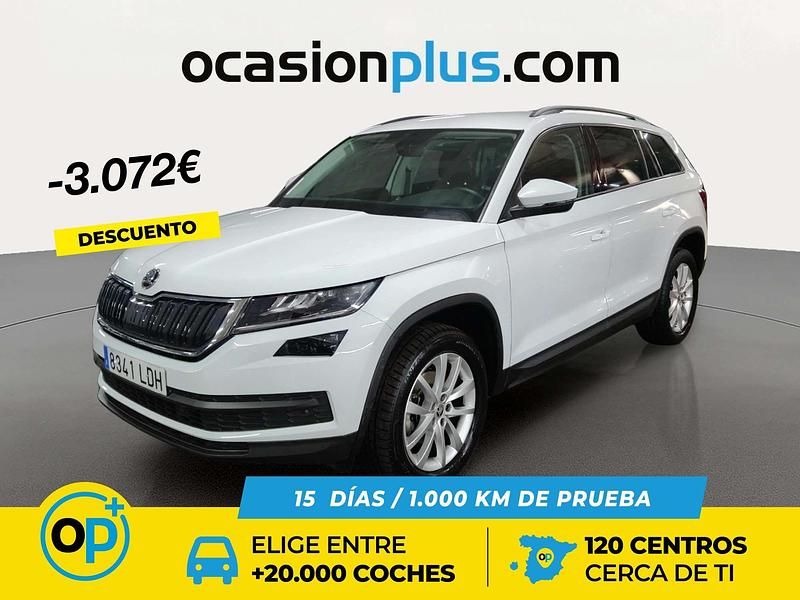 Usado Skoda Kodiaq Ambition 150 CV (110 kW) 2019 Blanco SUV