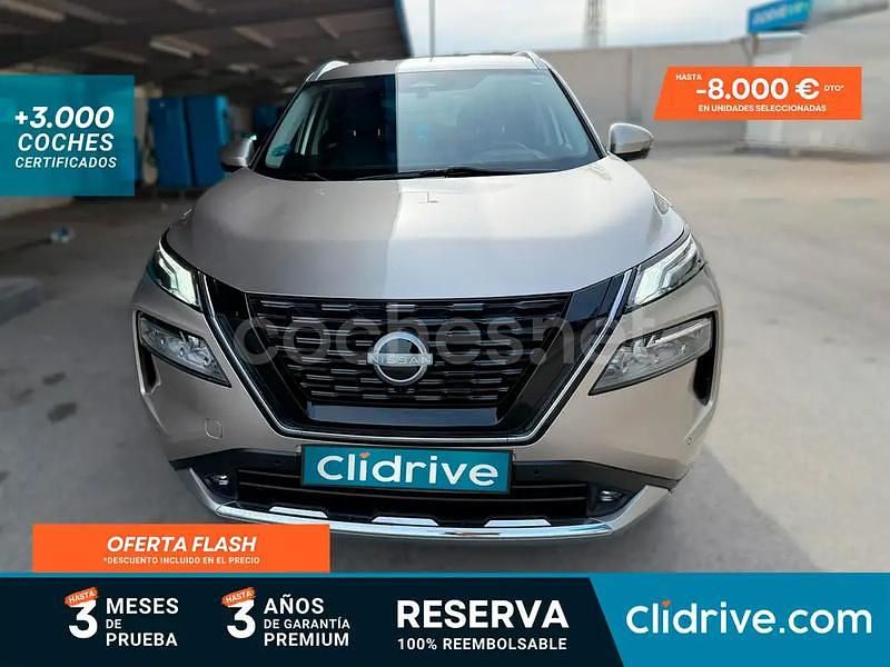 Beige Usado 2023 Nissan X-Trail Tekna SUV | 31.990 € (Precio justo) - Imagen 1/3