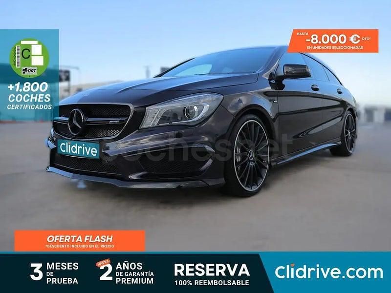 Usado Mercedes CLA45 AMG Shooting Brake 381 CV (280 kW) 2015 Negro Familiar
