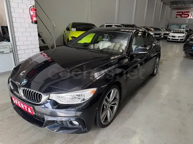 Usado BMW 420 M Sport 184 CV (135 kW) 2014 Azul Coupe