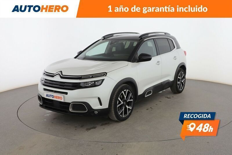 Blanco Usado 2019 Citroën C5 Aircross PureTech SUV | 19.999 € (Un poco caro) - Imagen 1/3