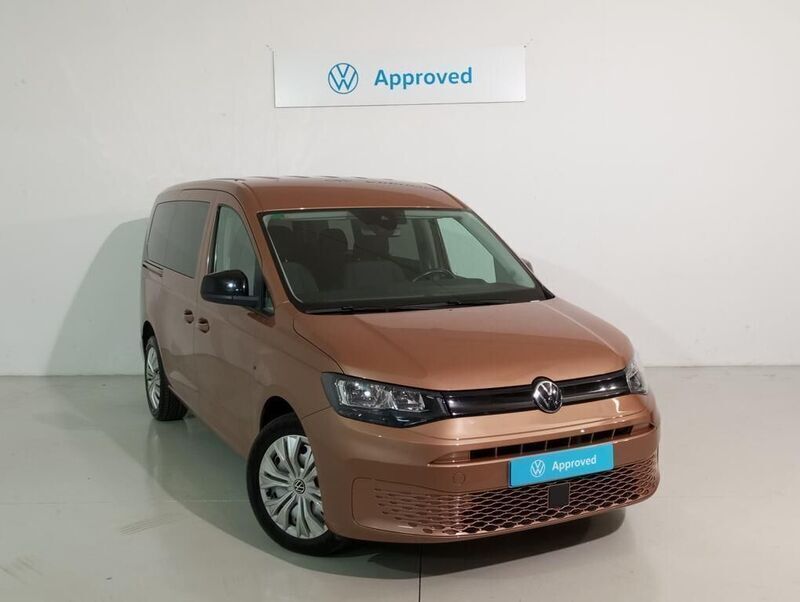 Marrón Usado 2021 VW Caddy Maxi Monovolumen | 23.900 € (Un poco caro) - Imagen 1/4