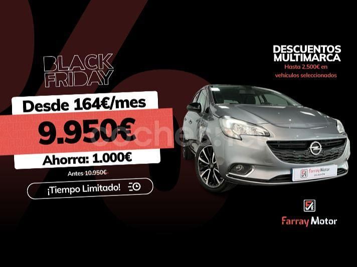 Gris / plata Usado 2019 Opel Corsa Selective Berlina | 9950 € (Precio justo) - Imagen 1/4