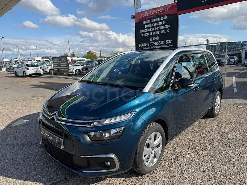 Usado Citroën C4 SpaceTourer Feel 130 CV (95 kW) 2021 Azul Monovolumen