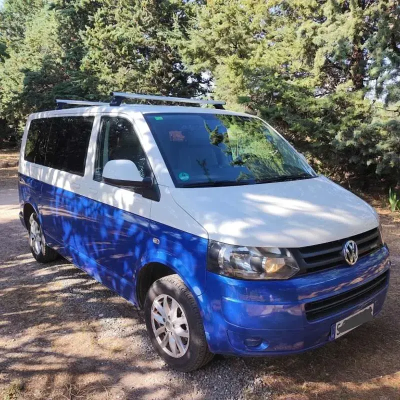 Usado VW Transporter 114 CV (83 kW) 2014 Azul Van
