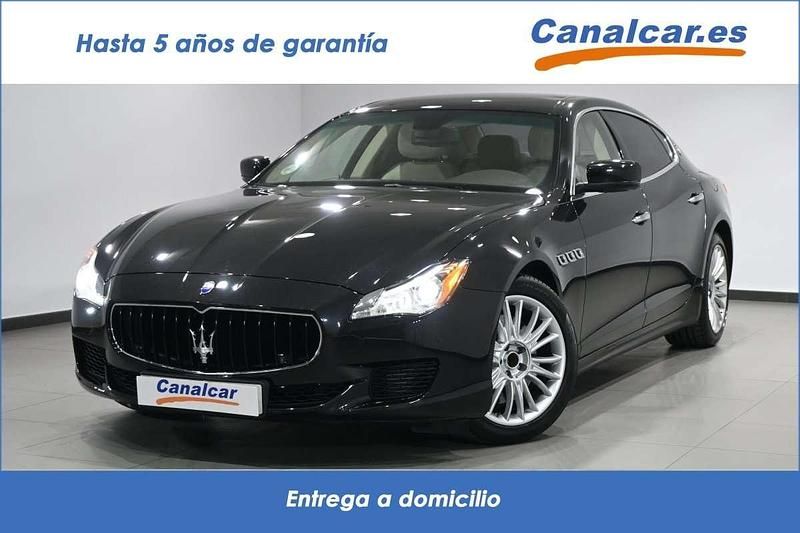 Negro Usado 2015 Maserati Quattroporte Berlina | 30.351 € (Caro) - Imagen 1/4
