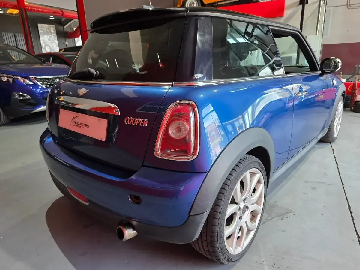 Usado Mini Cooper D 110 CV (80 kW) 2007 Azul Utilitario