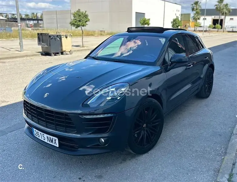 Usado Porsche Macan S 258 CV (189 kW) 2016 Gris / plata SUV