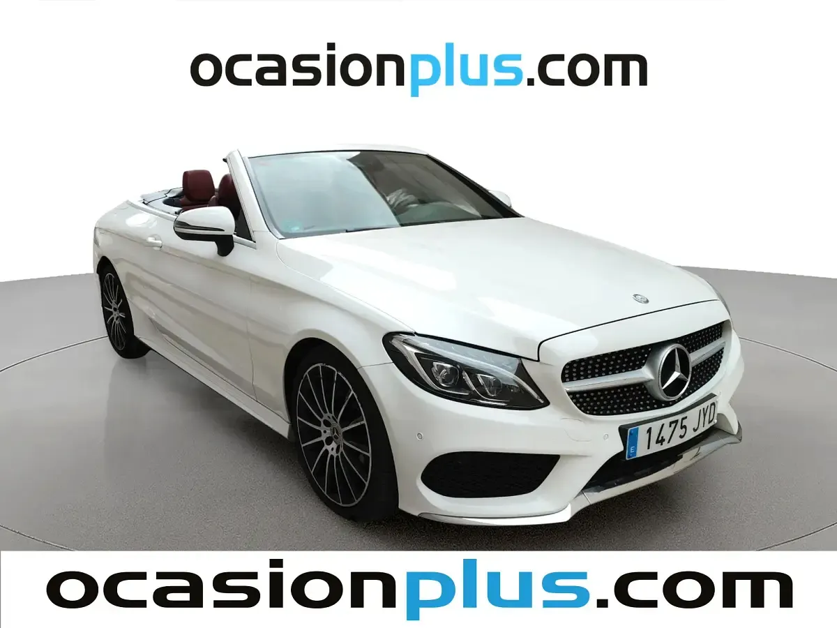 Usado Mercedes E250 AMG 204 CV (150 kW) 2017 Blanco Descapotable