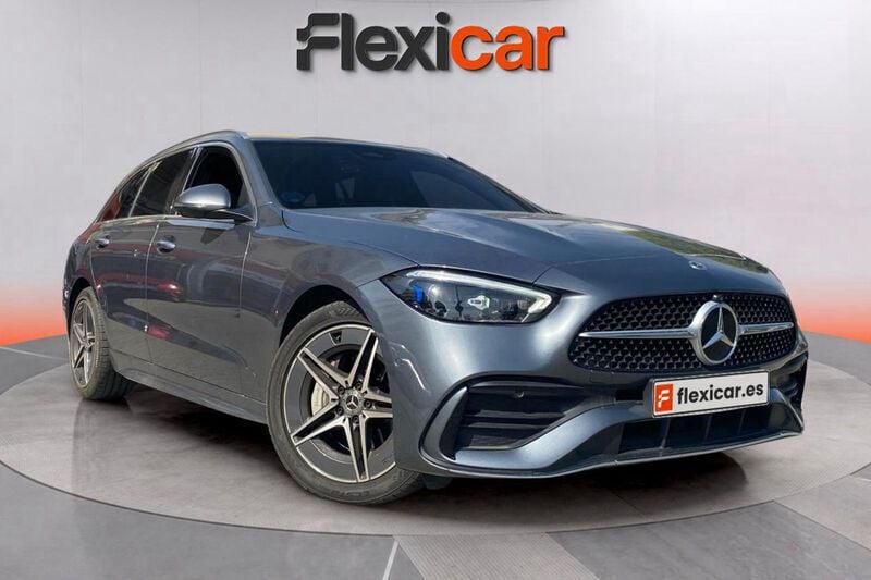 Gris Usado 2022 Mercedes C300e Familiar | 36.290 € (Super precio) - Imagen 1/4