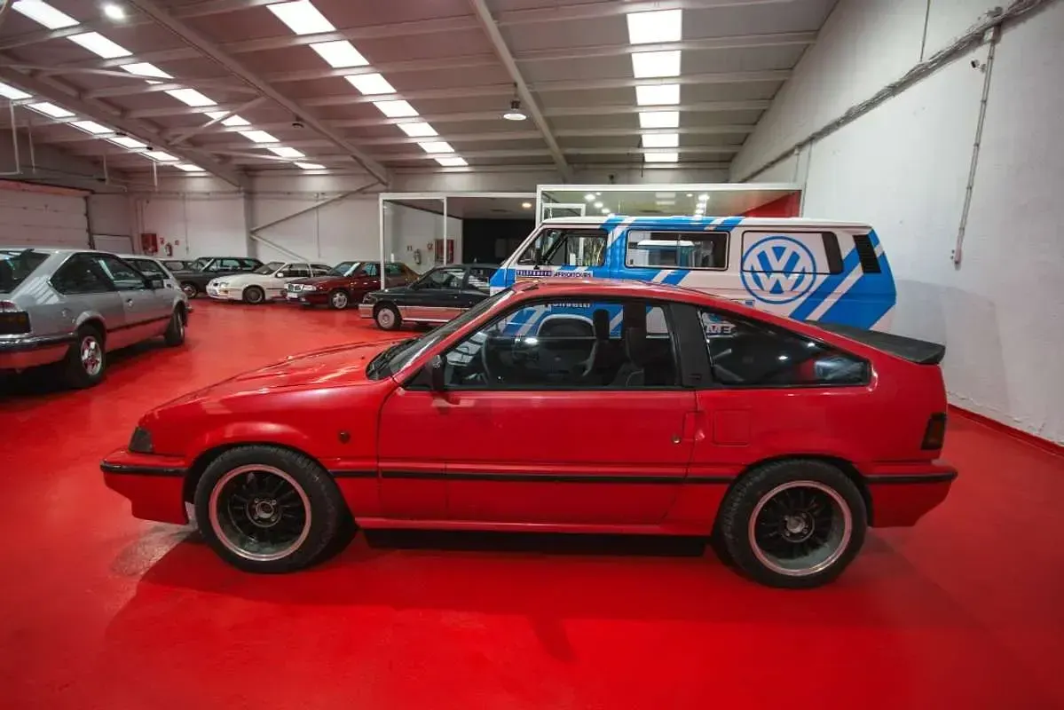 Usado Honda CR-X 124 CV (91 kW) 1997 Rojo Descapotable