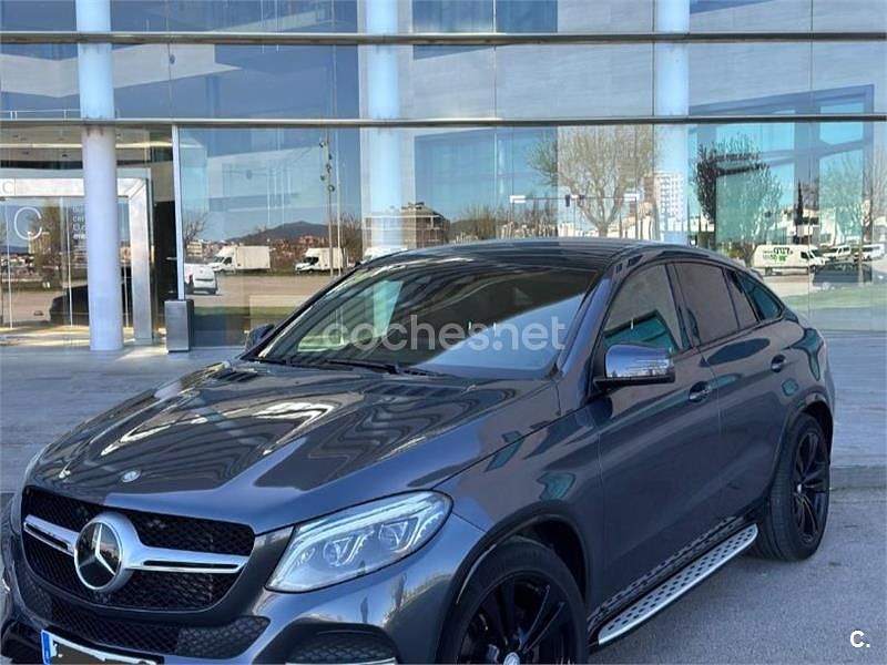 Usado Mercedes GLE350 258 CV (189 kW) 2016 Gris / plata Coupe