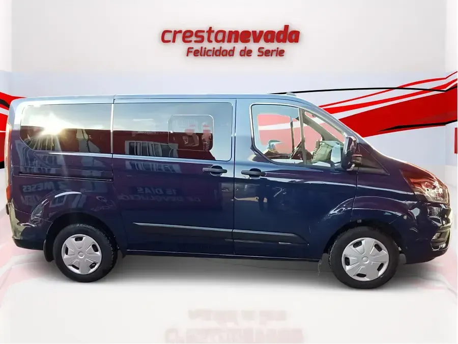 Usado Ford Transit Custom Trend 131 CV (96 kW) 2023 Azul Familiar