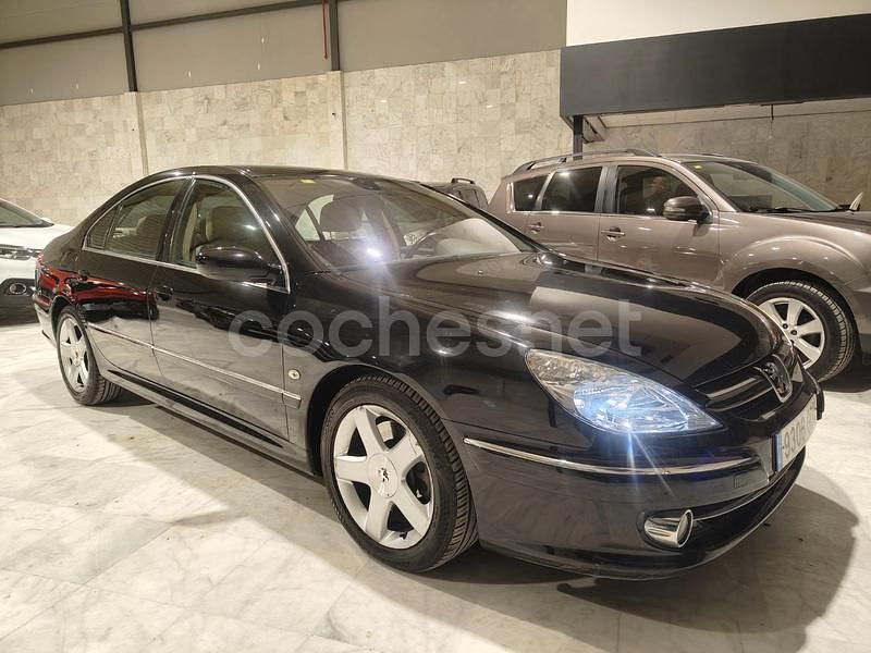 Usado Peugeot 607 204 CV (150 kW) 2008 Negro Berlina