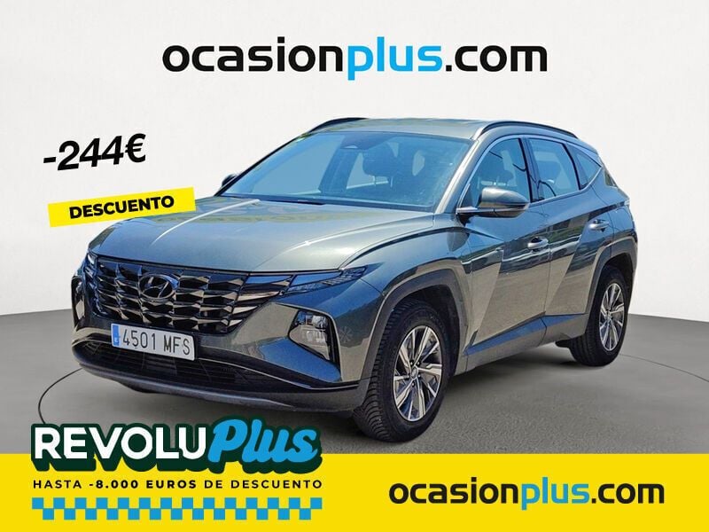 Gris / plata Usado 2023 Hyundai Tucson SUV | 23.450 € (Precio justo) - Imagen 1/4