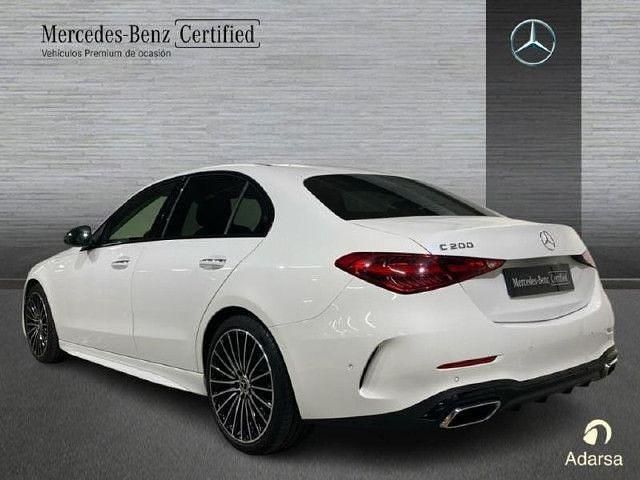 Usado Mercedes C200 204 CV (150 kW) 2022 Manufaktur blanco opalita brig