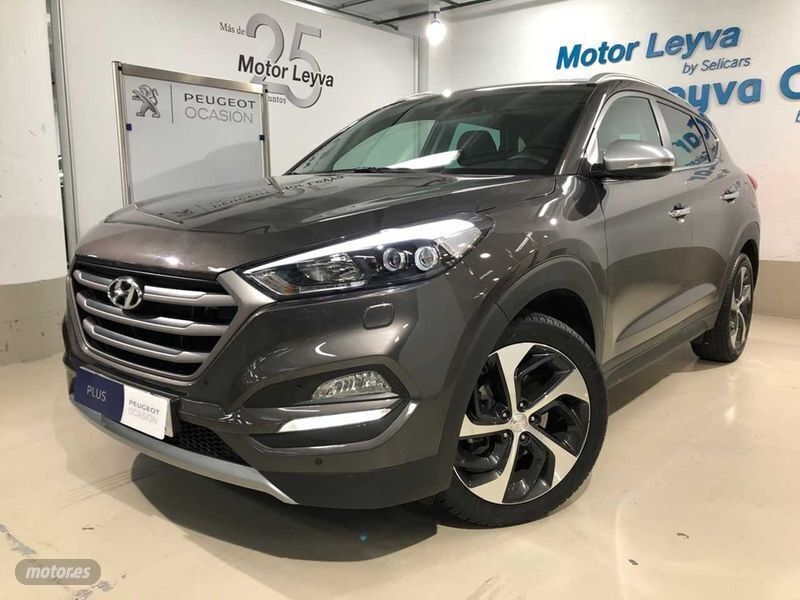 Negro Usado 2018 Hyundai Tucson SUV | 23.990 € (Un poco caro) - Imagen 1/4