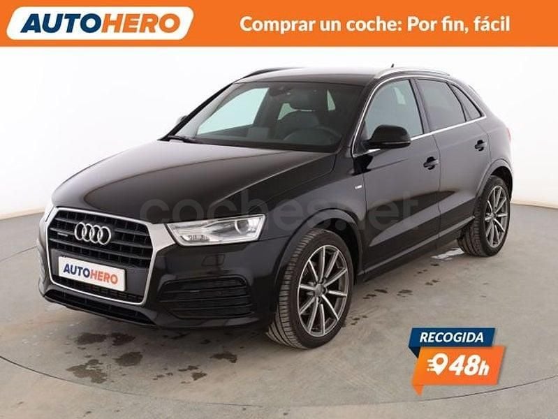 Usado Audi Q3 Sport 180 CV (132 kW) 2017 Negro SUV