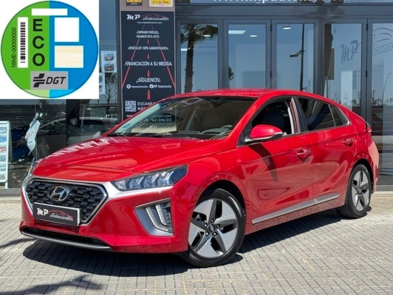 Granate Usado 2021 Hyundai Ioniq Berlina | 15.990 € (Buen precio) - Imagen 1/4