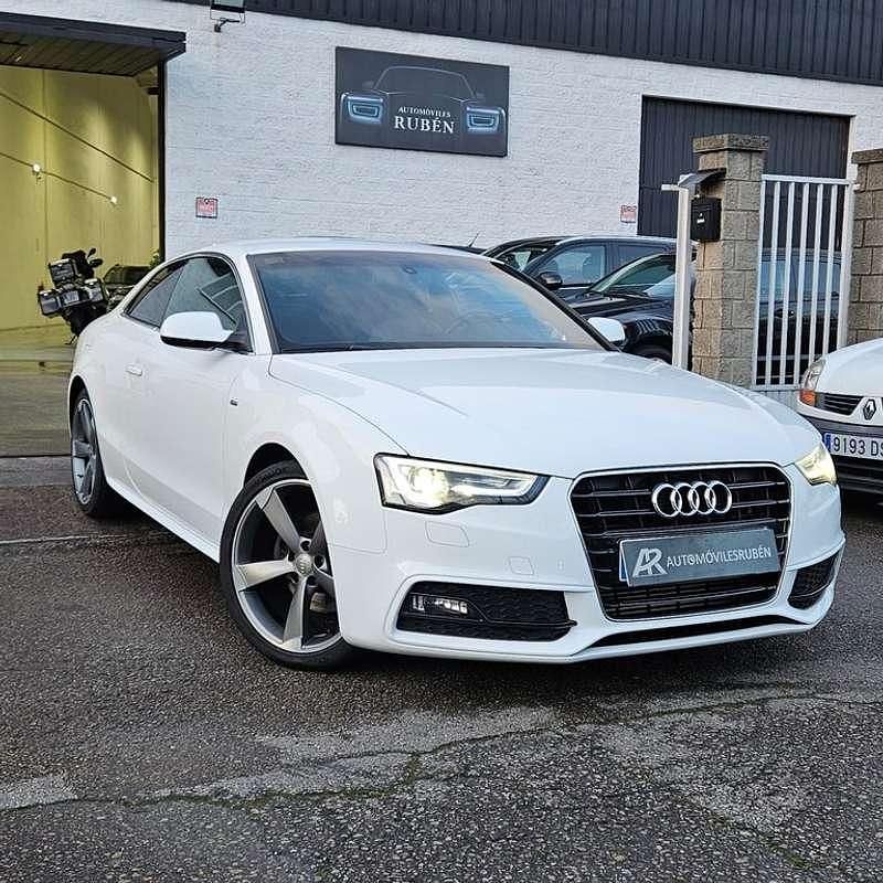 Usado Audi A5 Premium 177 CV (130 kW) 2013 Blanco Coupe