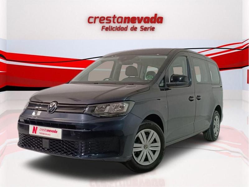 Azul Usado 2023 VW Caddy Maxi Monovolumen | 28.400 € (Un poco caro) - Imagen 1/3