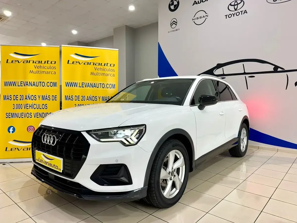 Usado Audi Q3 Advanced 150 CV (110 kW) 2021 Blanco SUV