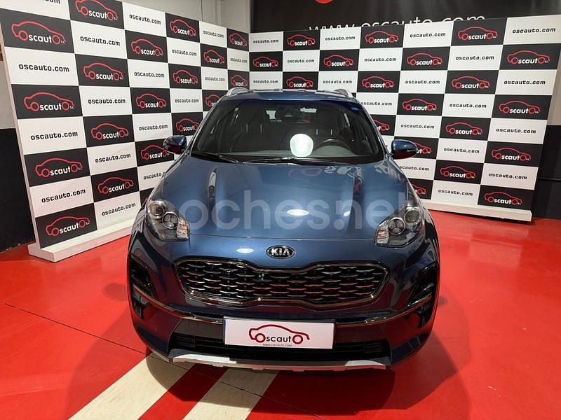Usado Kia Sportage GT-Line 177 CV (130 kW) 2021 Azul SUV
