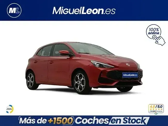 Usado MG MG3 Comfort 116 CV (85 kW) 2025 Rojo Utilitario