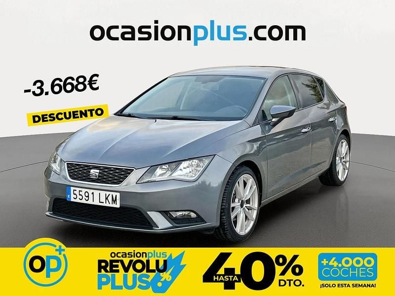Usado Seat Leon Style 150 CV (110 kW) 2016 Gris Utilitario