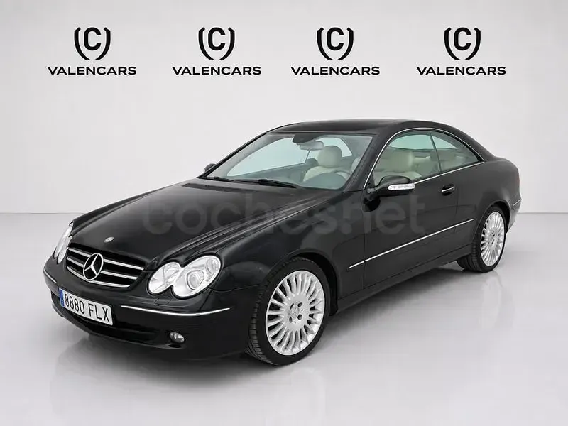 Usado Mercedes CLK280 Avantgarde 231 CV (169 kW) 2007 Negro Coupe