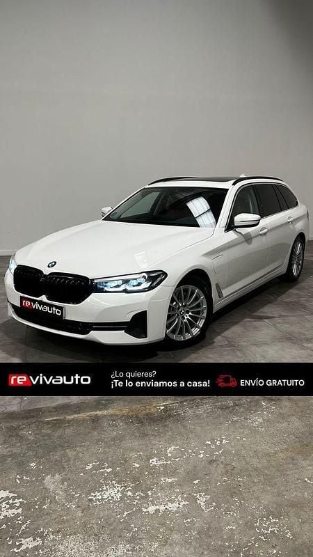 Usado BMW 530e 292 CV (214 kW) 2021 Blanco Familiar