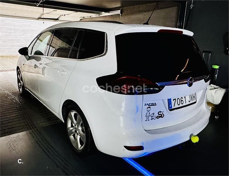 Blanco Usado 2016 Opel Zafira Tourer Selective Monovolumen | 9500 € (Buen precio) - Imagen 1/4