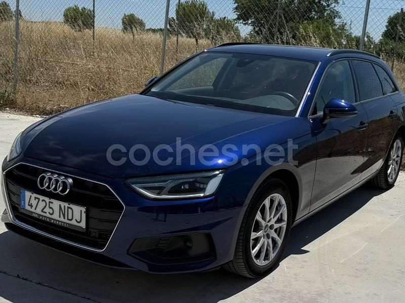 Azul Usado 2021 Audi A4 Advanced Plus Familiar | 27.900 € (Precio justo) - Imagen 1/4