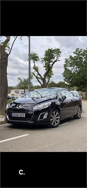 Usado Peugeot 308 CC Active 115 CV (84 kW) 2014 Negro Descapotable