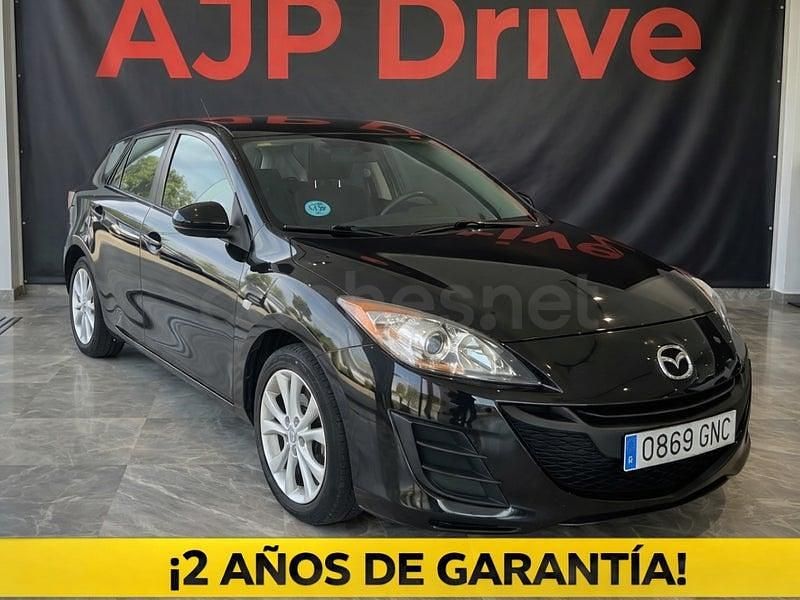 Usado Mazda 3 105 CV (77 kW) 2010 Negro Berlina