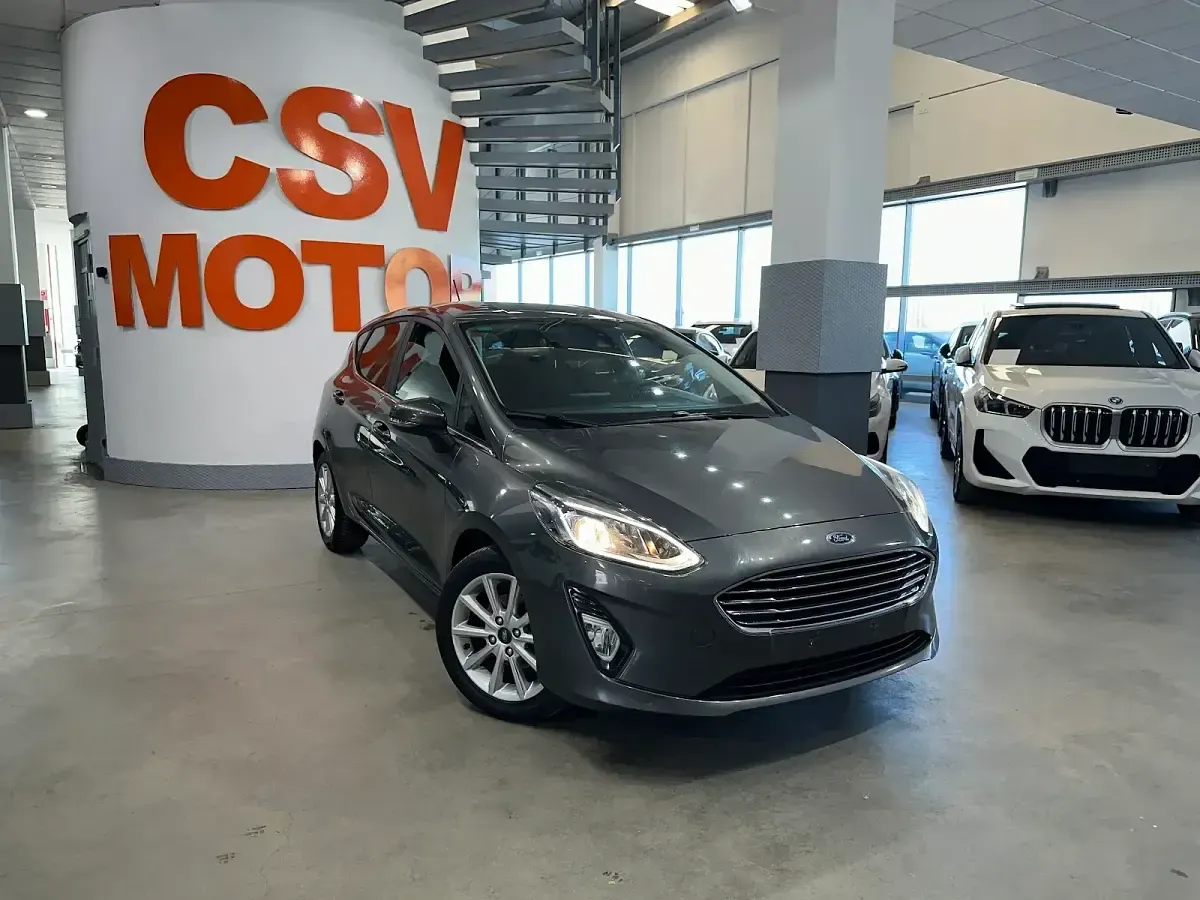 Usado Ford Fiesta Titanium 101 CV (74 kW) 2019 Gris Utilitario