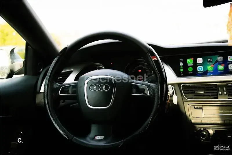 Usado Audi A5 190 CV (139 kW) 2010 Negro Coupe