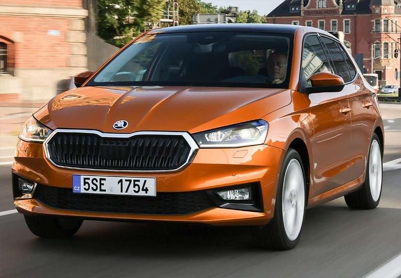 Usado Skoda Fabia Ambition 95 HP (69 kW) 2021 Branco Citadino