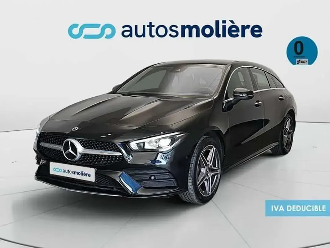 Usado Mercedes CLA250e 218 CV (160 kW) 2023 Negro Coupe