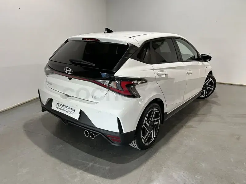 Usado Hyundai i20 N Line 79 CV (58 kW) 2025 Blanco Utilitario
