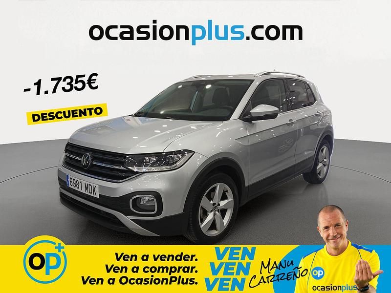 Usado VW T-Cross Sportline 110 CV (80 kW) 2023 Gris SUV