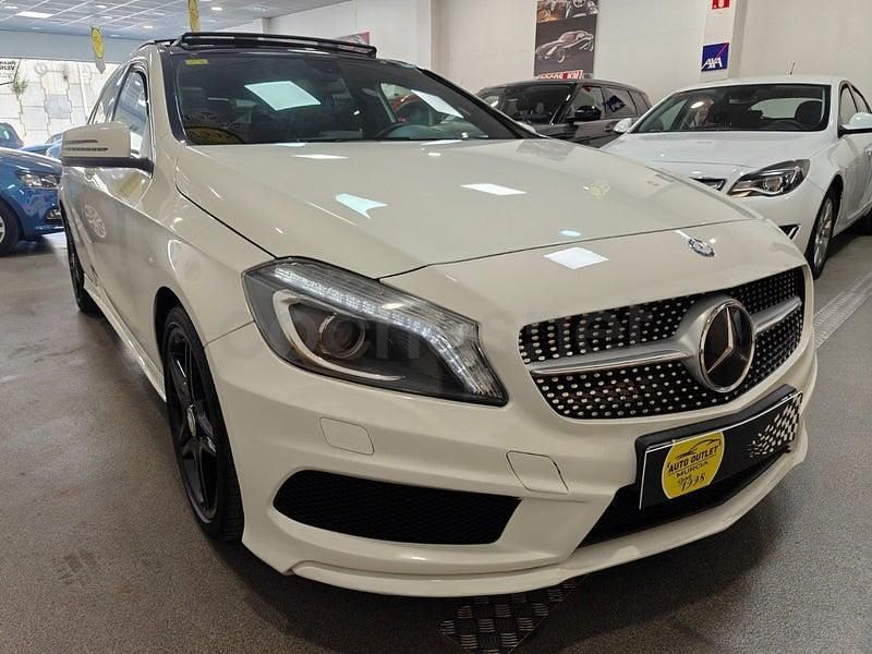 Occasion Mercedes A200 AMG line 136 PK (100 kW) 2015 Wit Sedan