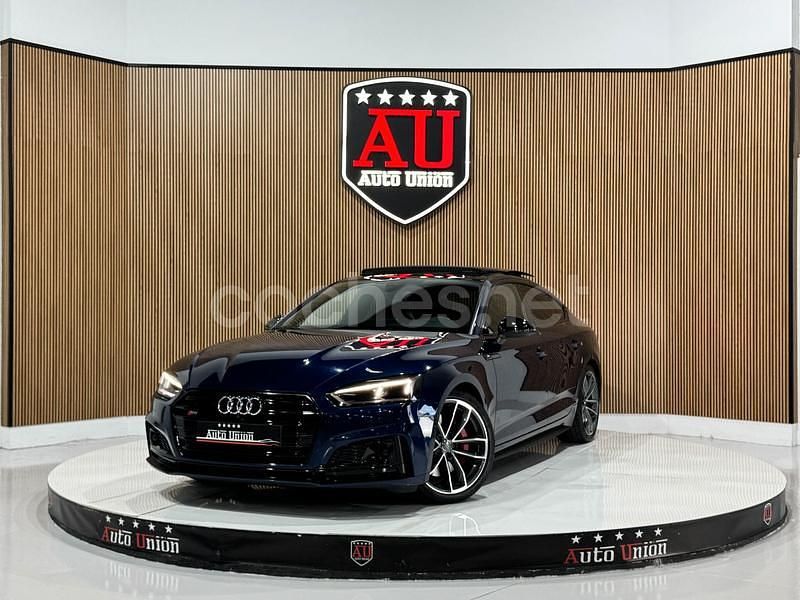 Azul Usado 2017 Audi A5 Sportback Ambiente Utilitario | 35.999 € (Precio justo) - Imagen 1/4