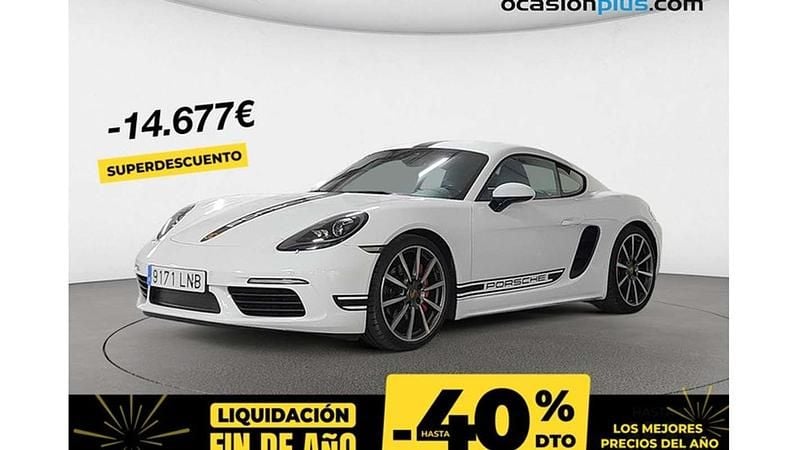 Blanco Usado 2021 Porsche Cayman S Coupe | 67.823 € - Imagen 1/1