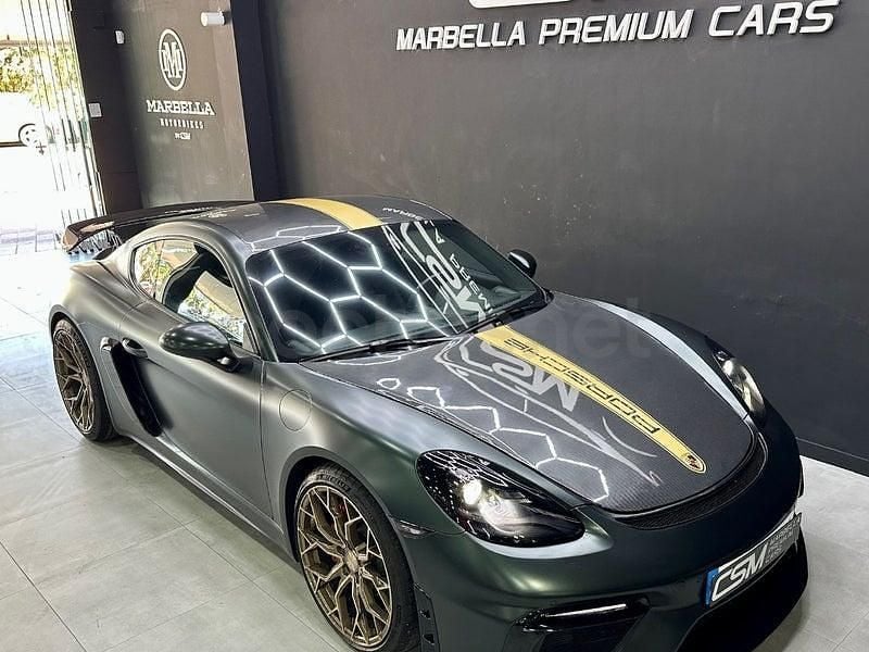 Usado Porsche 718 Cayman GTS 365 CV (268 kW) 2018 Verde Coupe