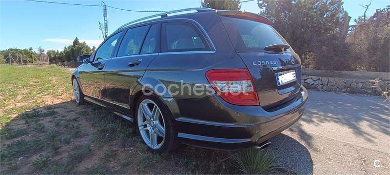Usado Mercedes C350 Avantgarde 231 CV (169 kW) 2010 Gris / plata Familiar