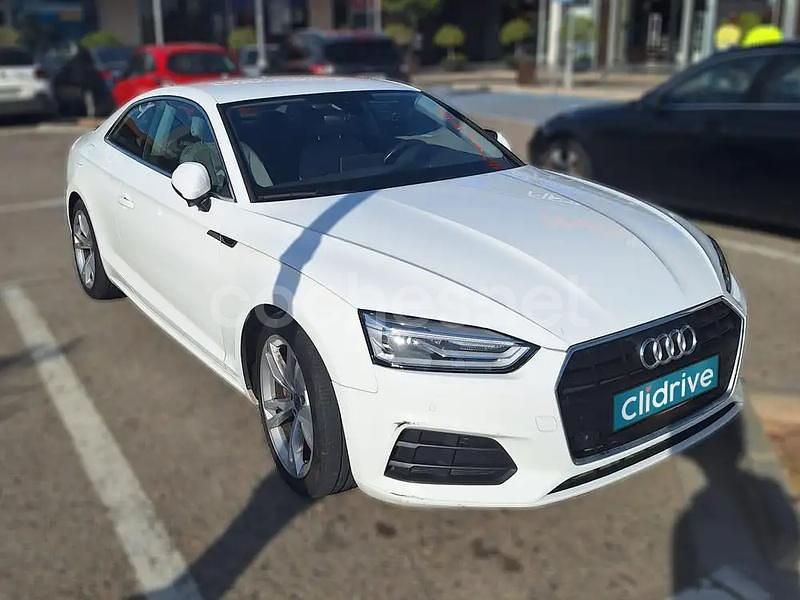 Usado Audi A5 S-Line 190 CV (139 kW) 2019 Blanco Coupe