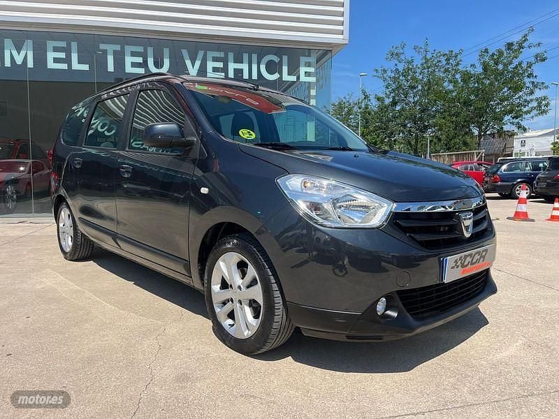 Usado Dacia Lodgy Lauréate 90 CV (66 kW) 2015 Negro Monovolumen