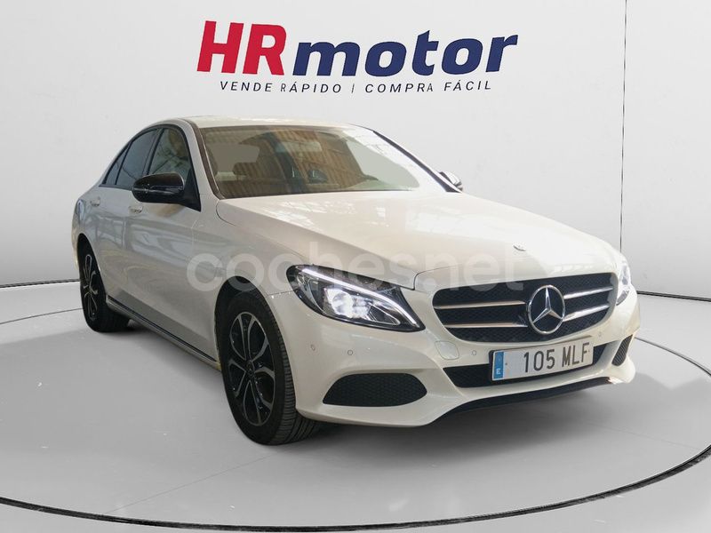 Blanco Usado 2018 Mercedes C200 Berlina | 23.690 € (Precio justo) - Imagen 1/1