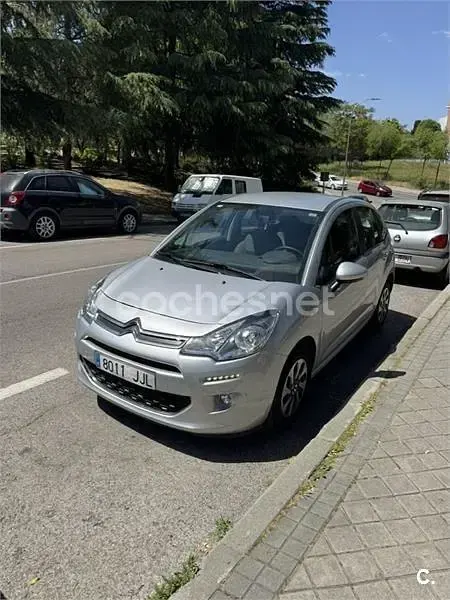 Usado Citroën C3 PureTech 68 CV (50 kW) 2015 Gris / plata Berlina